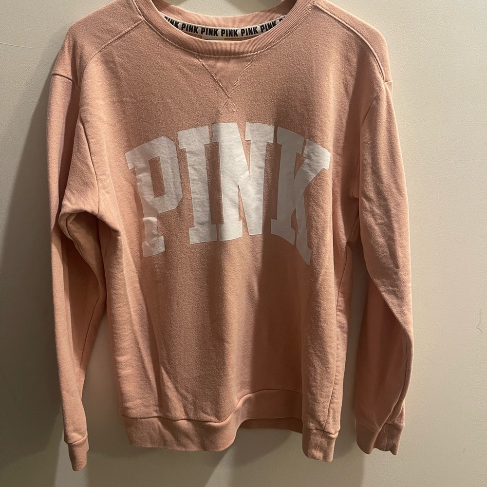 XS PINK Oversized Sweater Light Pink